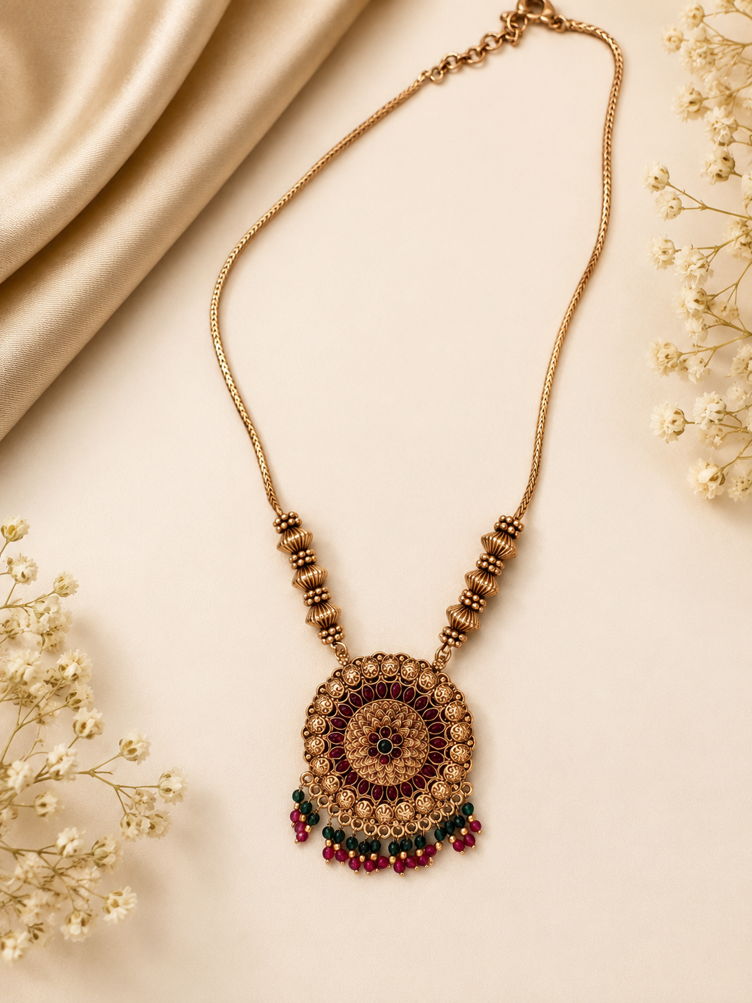 Single pendent long haram